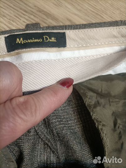 Massimo dutti, брюки, шерсть100%,р.48(рос.)