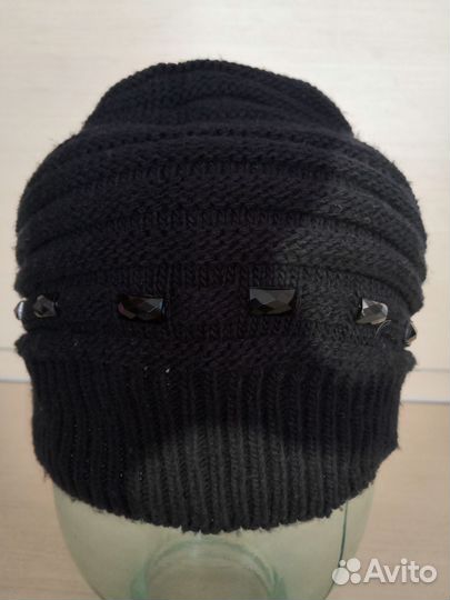 Шапка вязанная женская весна - осень