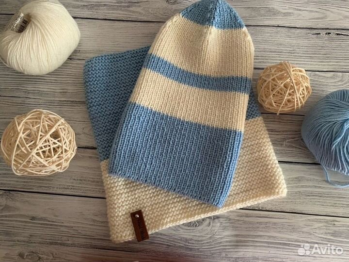 Шапка с удлиненной макушкой