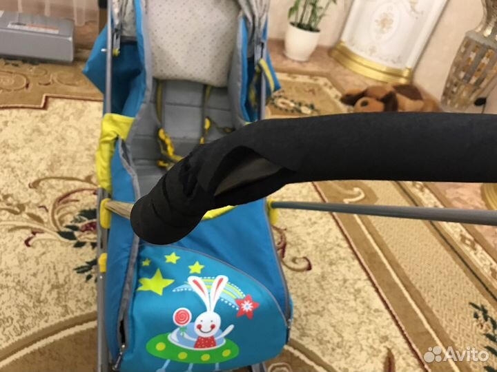 Санки-коляска Ника-детям 7