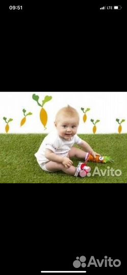 Носки погремушки для новорожденных Babymoov