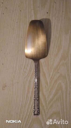 Лопатка для торта мельхиор