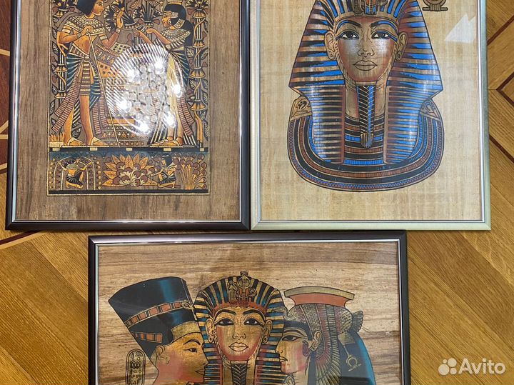 Картины на папирусе