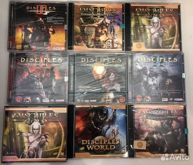 Редкие игры для PC (sealed/unsealed)