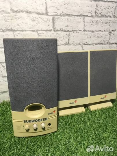 Акустика genius sw-m2.1 slim (В 40042 )