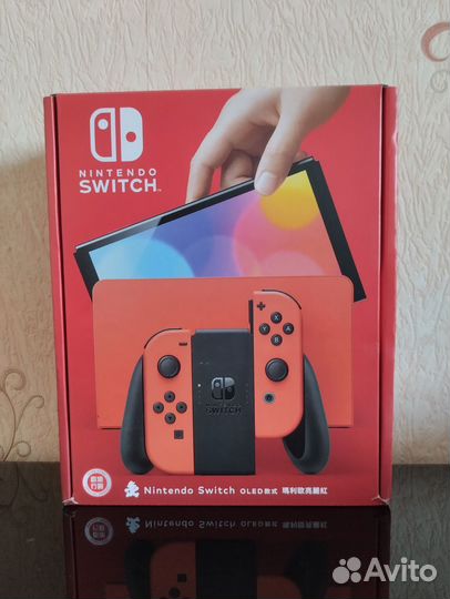 Nintendo Switch Oled Прошитая Новая 256Гб + 40 игр