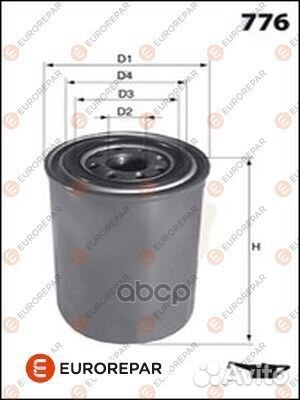 Фильтр масляный suzuki 1.0-2.7 1616169180 euror