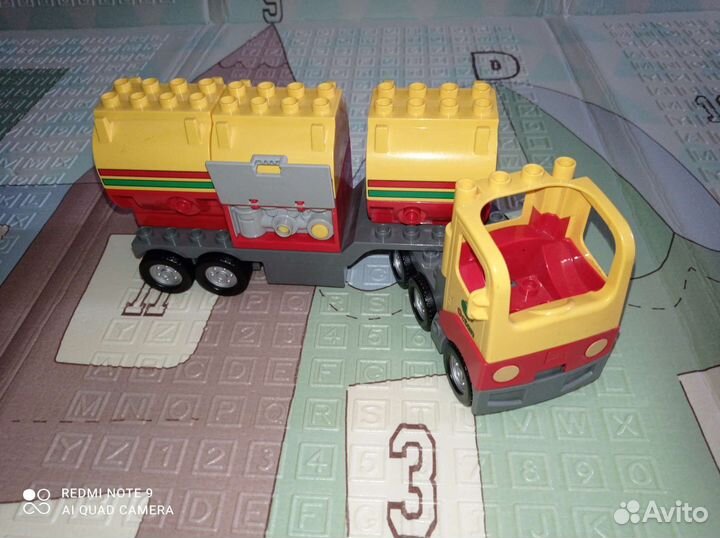 Бензовоз лего дупло duplo