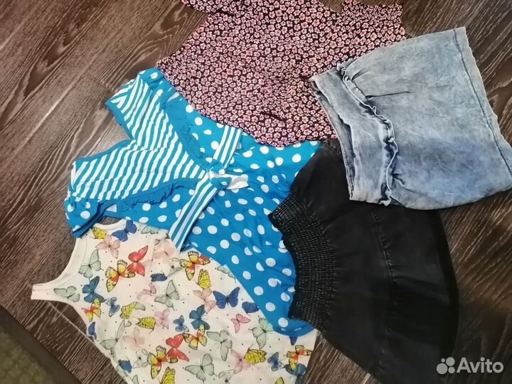Вещи пакетом для девочки 98 104