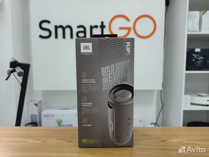 Портативная колонка JBL Flip 5 / Grey
