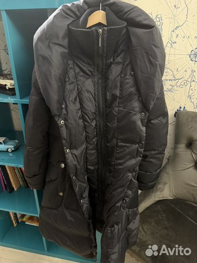 Пуховик Savage размер M бу пух перо