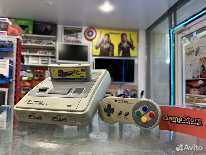 Nintendo Snes Super Famicom + игра