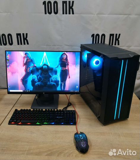 Игровой i3 13100f + RTX 3060