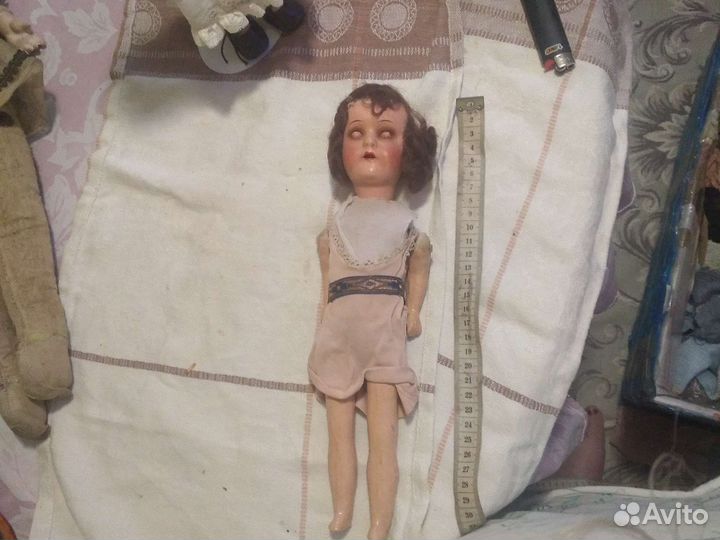 Антикварная редчайшая куколка Хойбах Коперсдольф