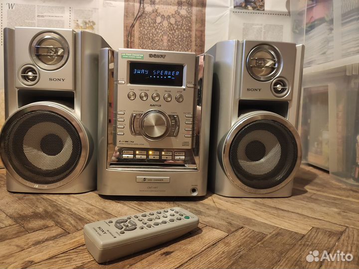 Музыкальный центр sony CMT-HP7