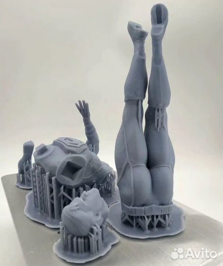 SLA 3D печать фотополимерами