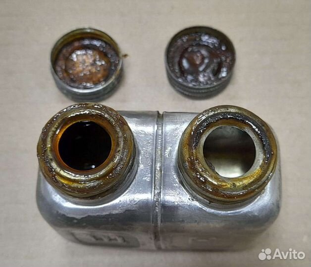 Масленка прямоугольная двухсекционная, ВОВ