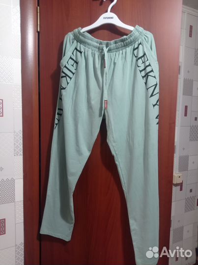 Летний женский костюм со штанами 46 48