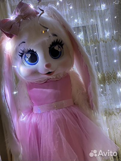 Поздравление зайка ростовая кукла аниматор