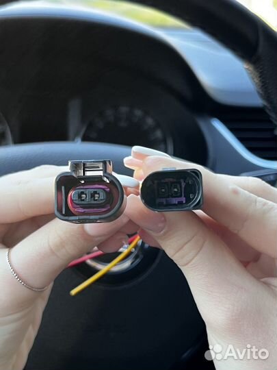 Разъем 1J0973702, 1J0973802 Volkswagen Skoda VAG