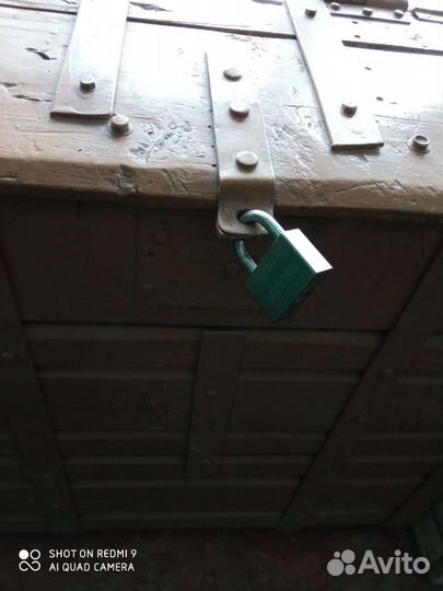 Ящик деревянный-ларь