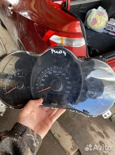 Приборная панель на киа рио 3