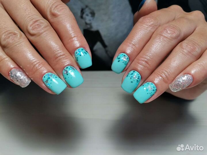 Маникюр с покрытием гель лаком