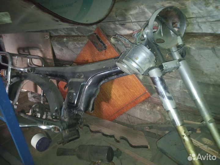 Рама мопеда альфа