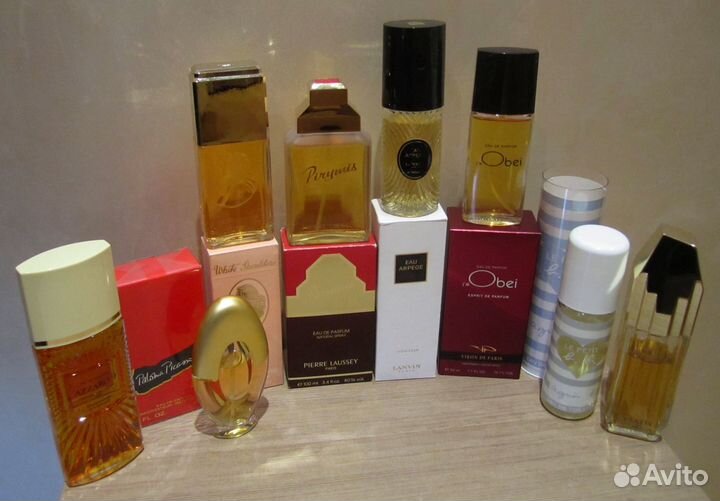Личная коллекция винтажных парфюмов