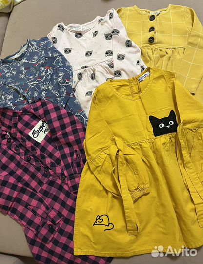 Вещи пакетом на девочку 92 98 104