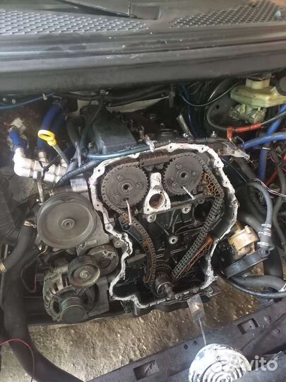 Мотор и коробка форд транзит дизель