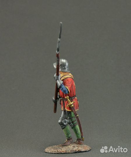 Оловянный солдатик 54 мм. Рыцарь. Средние века
