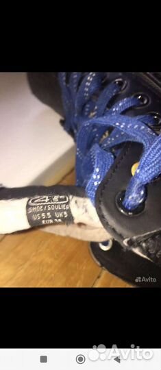 Коньки bauer supreme 5,5/38 ее