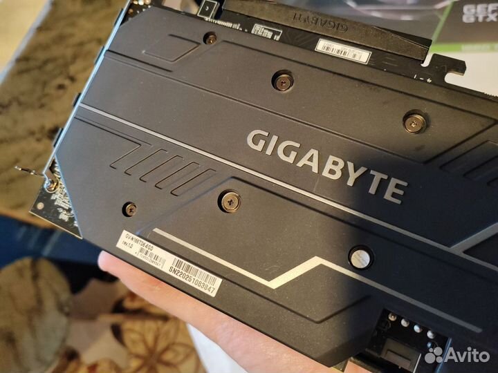 Видеокарта GTX1660ti 6GB Gigabyte