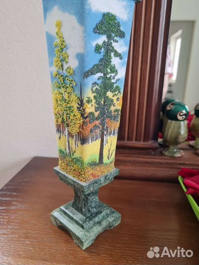 Ваза из натурального камня