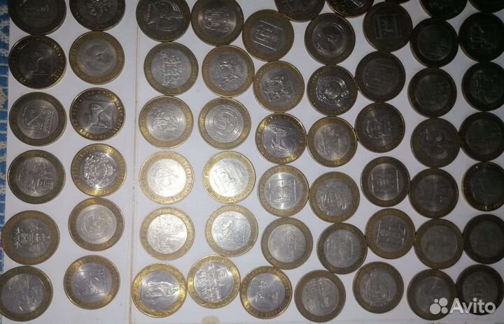 10 рублевые монеты