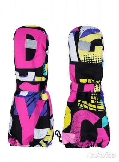 Новые зимние краги для девочки playtoday 6-8 лет