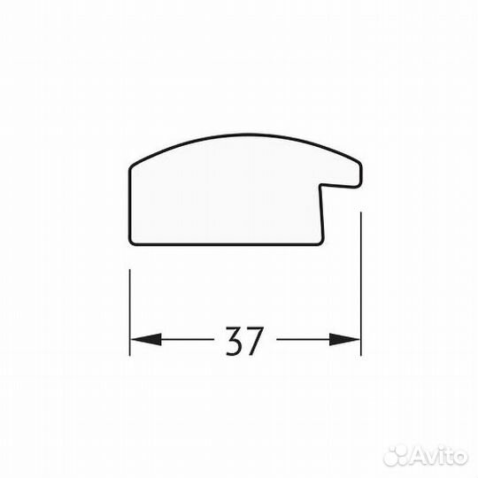Зеркало Evoform Definite 90х70 BY 0682 в багетной