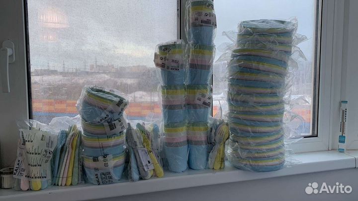 IKEA kalas детская посуда оригинал