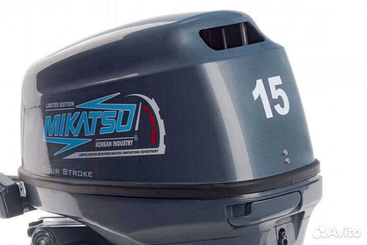 Лодочный мотор Mikatsu MF 15 FHL Гарантия 10 лет