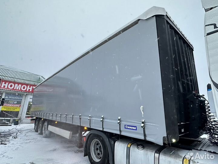 Полуприцеп шторный Krone SD, 2008