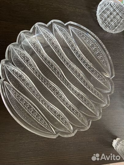 Хрусталь Вазы, салатники