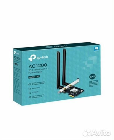 Сетевой адаптер TP-Link Archer T5E ас1200