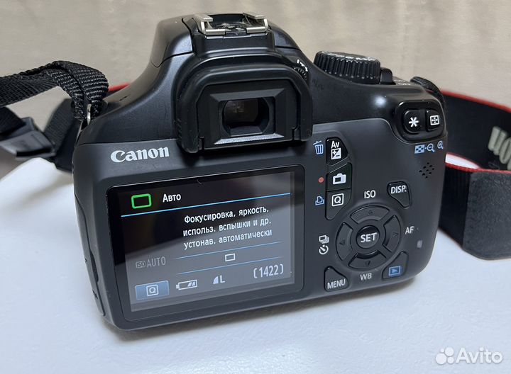 Зеркальный фотоаппарат canon 1100d