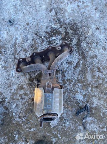 Выпускной коллектор катализатор Kia Rio 4 FB