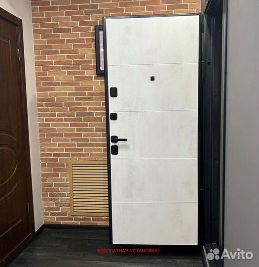 Новая входная дверь с бесплатной установкой