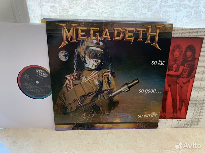Виниловые пластинки группы Megadeth