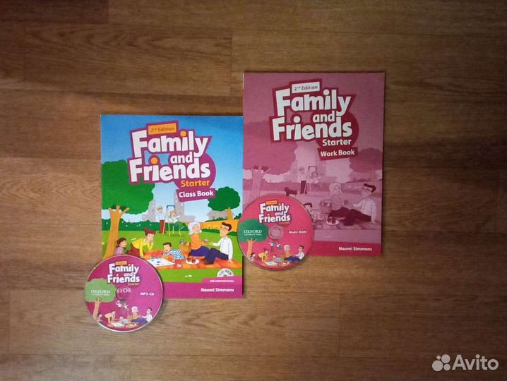 Family and friends starter 1,2,3,4,5,6 новые