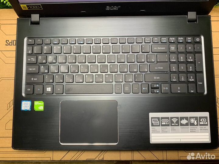 Игровой Acer i3-8gen/MX150/6gb