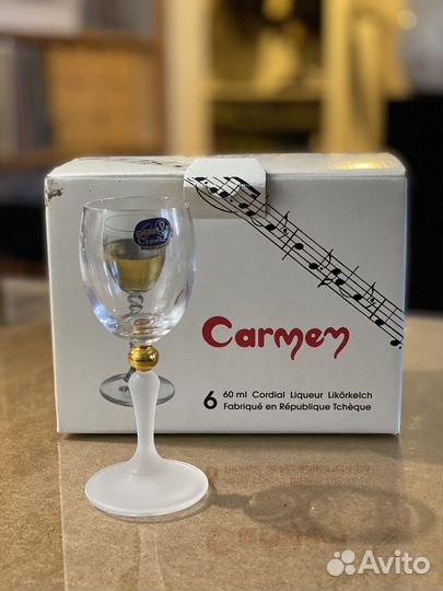 Стаканы и рюмки Чехия